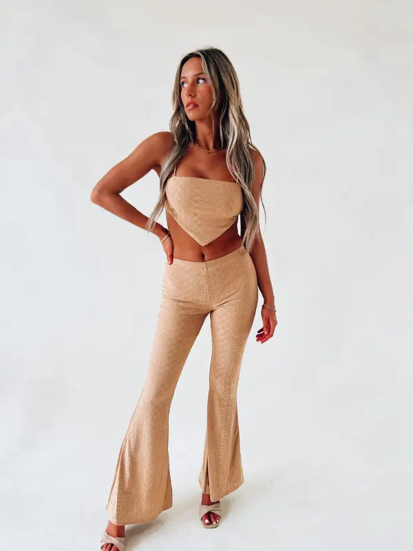 Willa Eyelet Pant Set